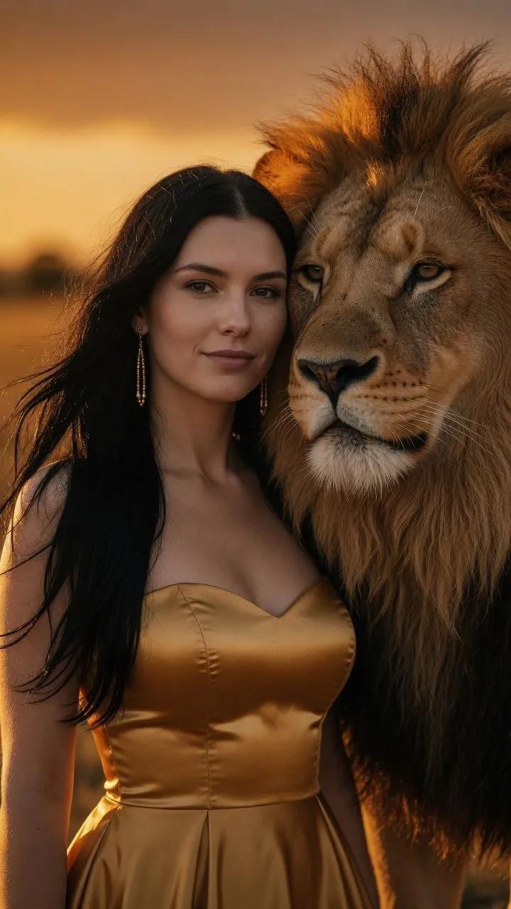 Lion Savannah Photoshoot 2 of 3