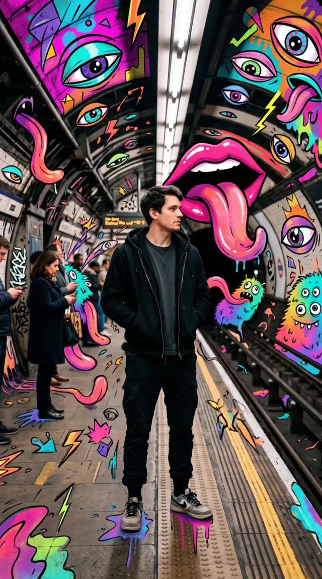 Graffiti Metro Shot