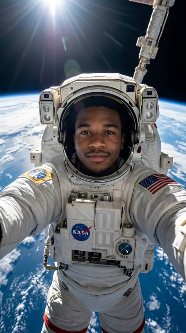 Astronaut Selfie