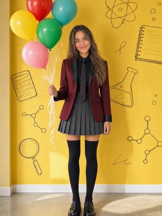Try On School Outfit