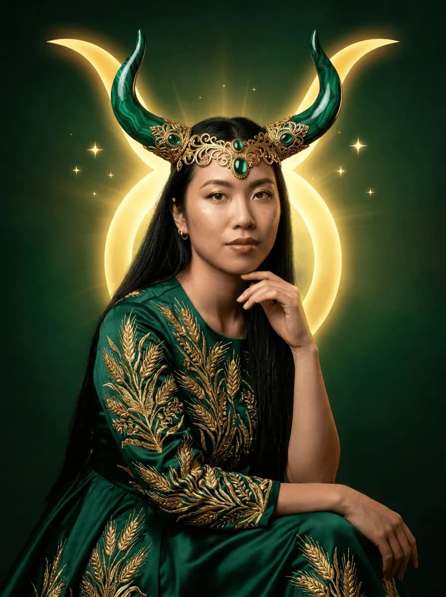 Taurus Luxury Fashion Portrait
