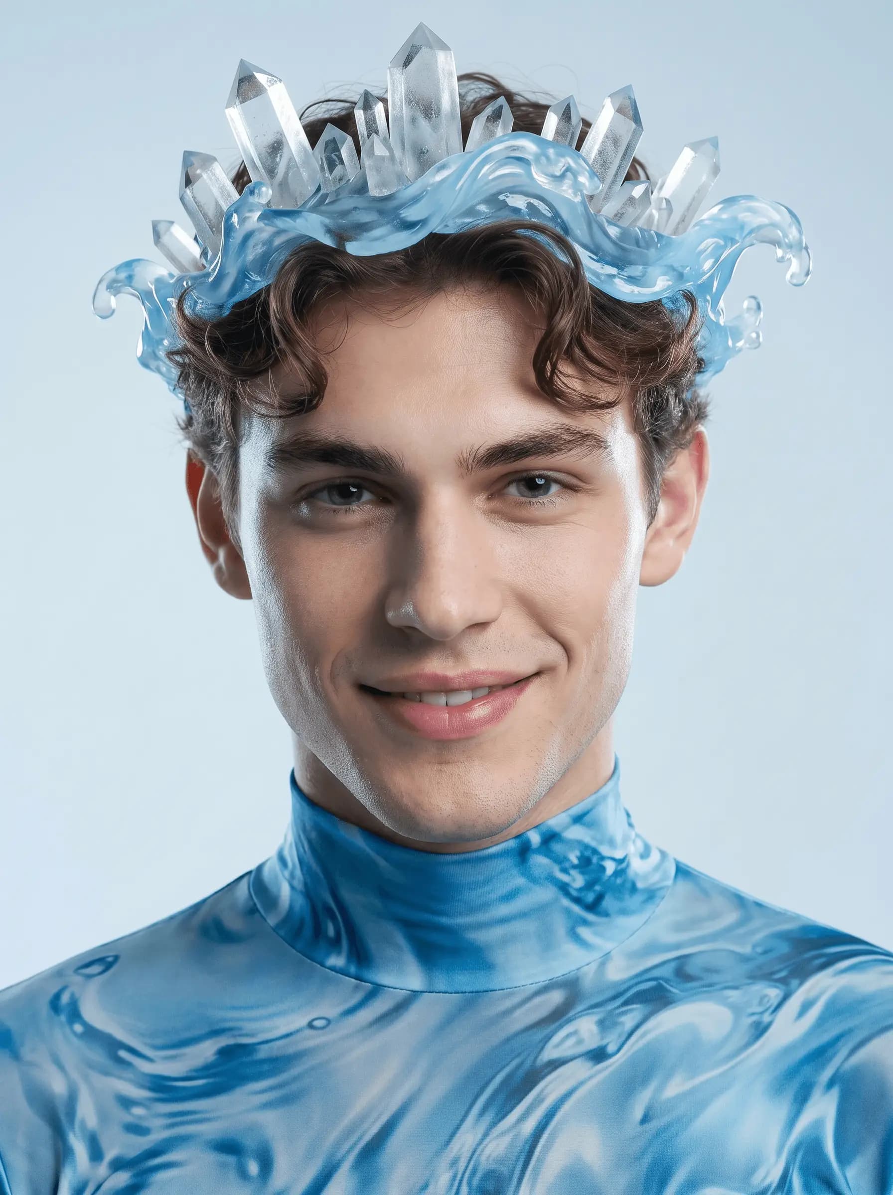 Aquarius Zodiac Portrait