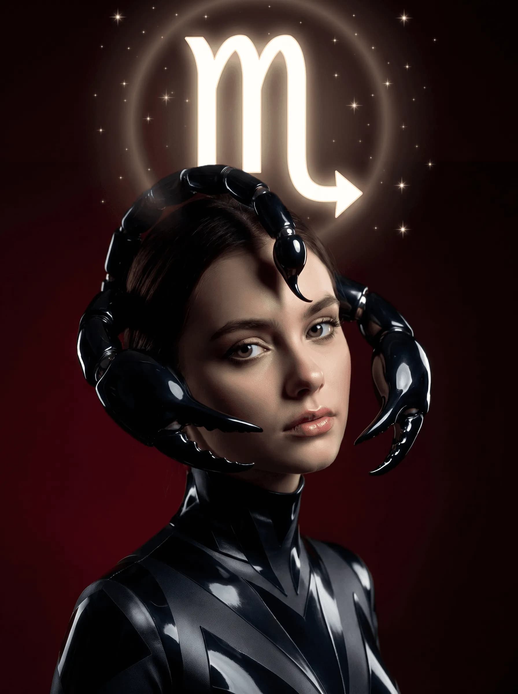 Scorpio Zodiac Portrait