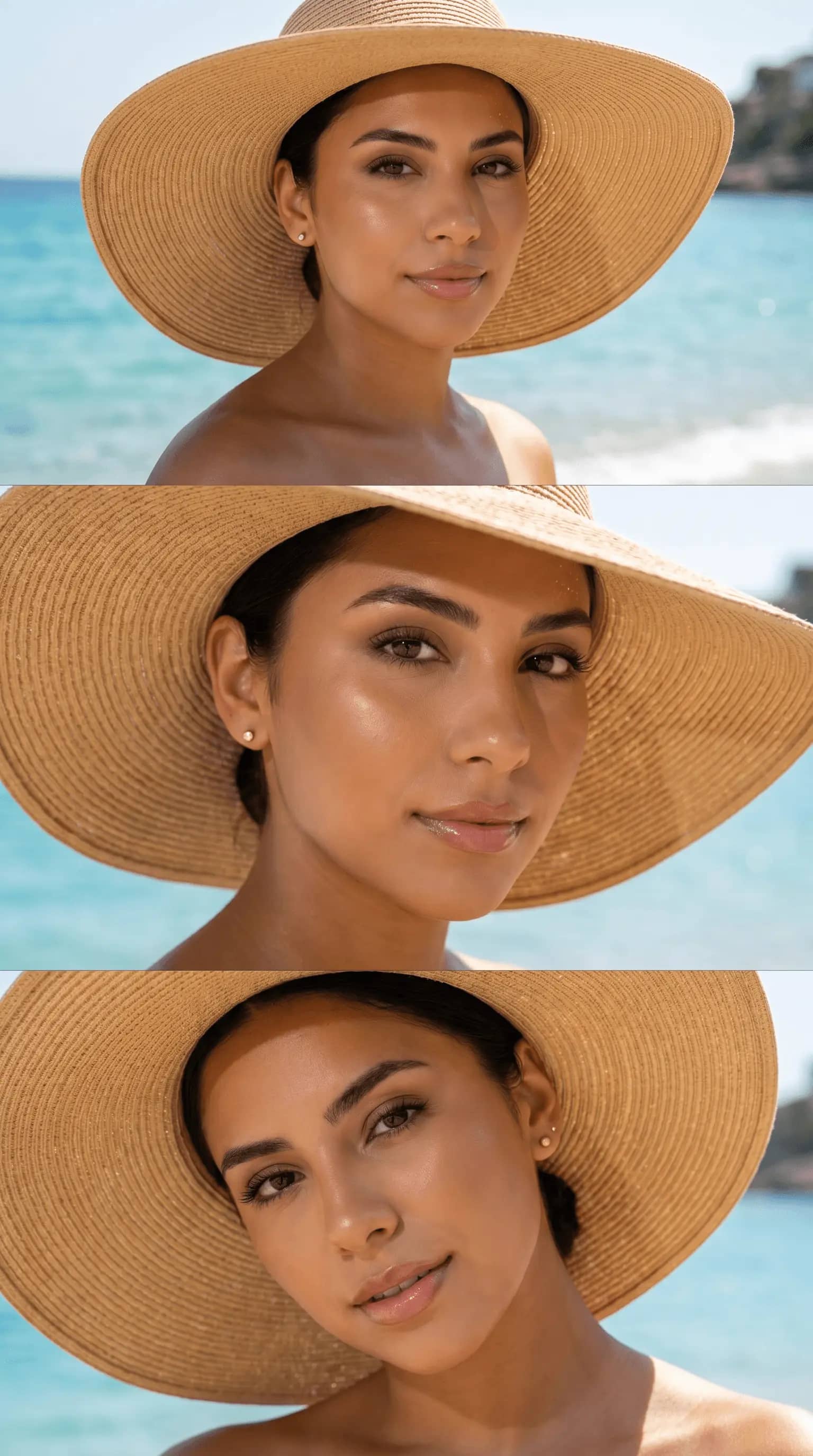 Beach Glow Collage