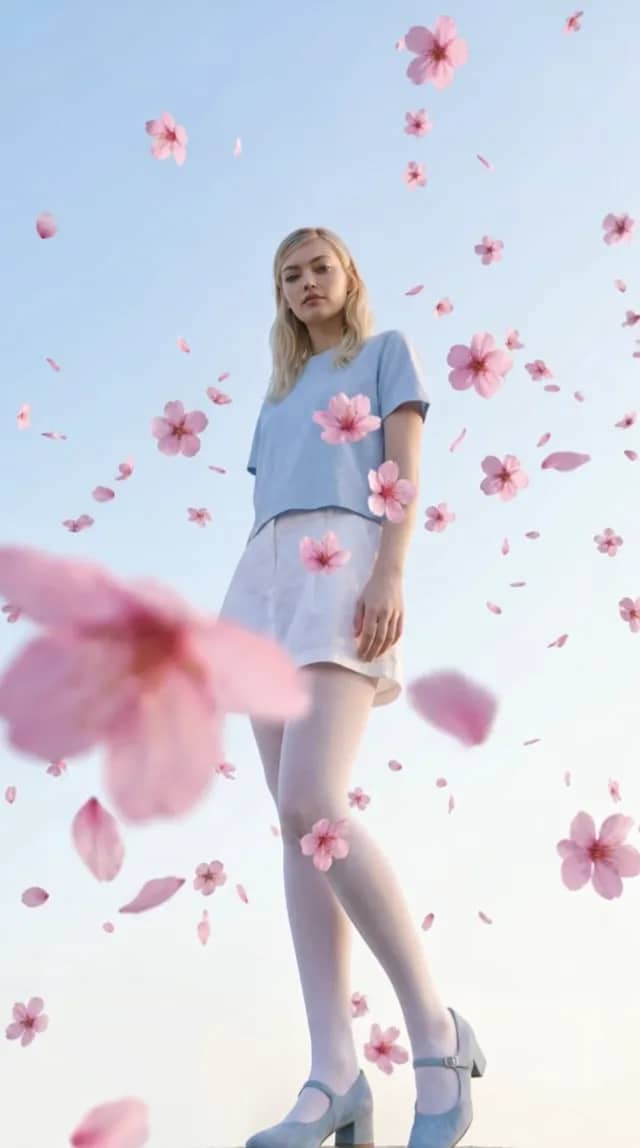 Floating Flower Editorial