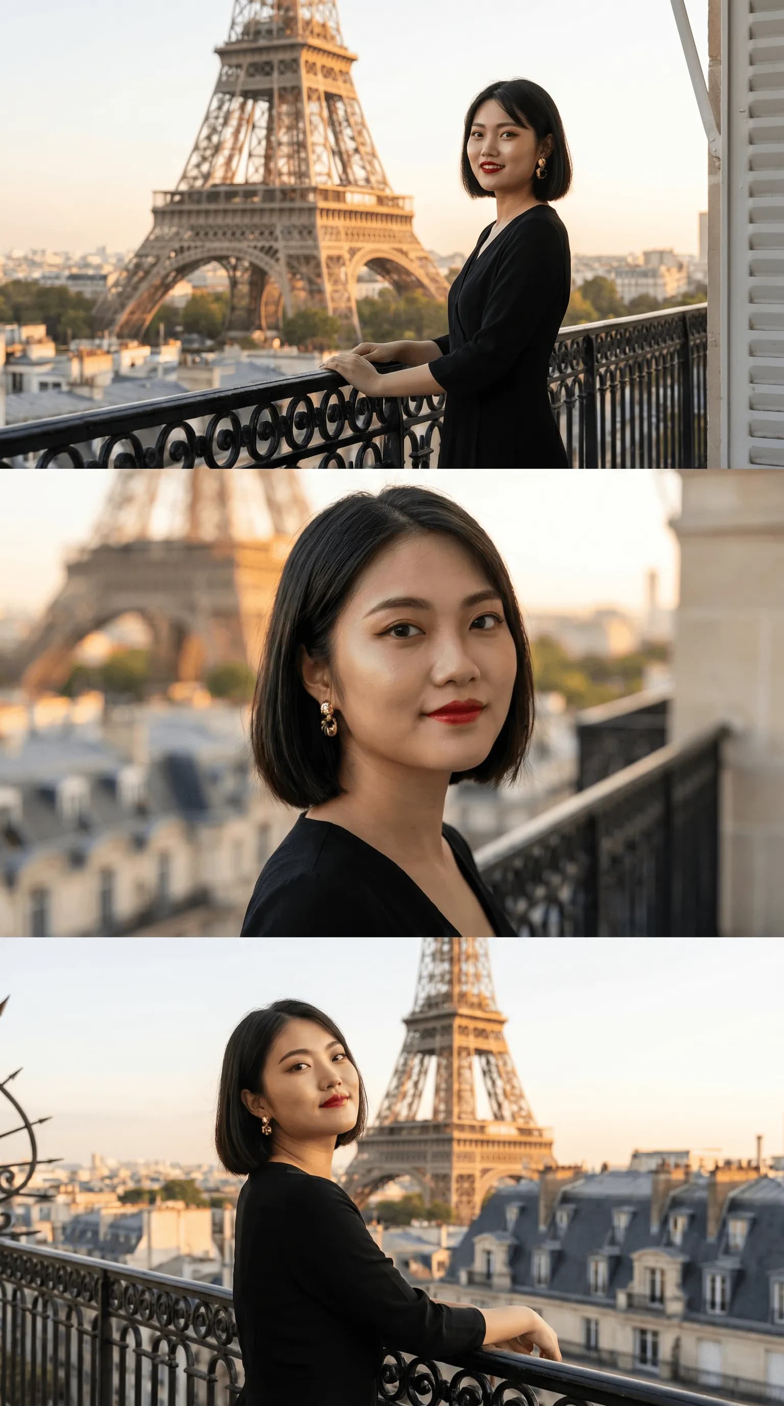 Paris Balcony Collage