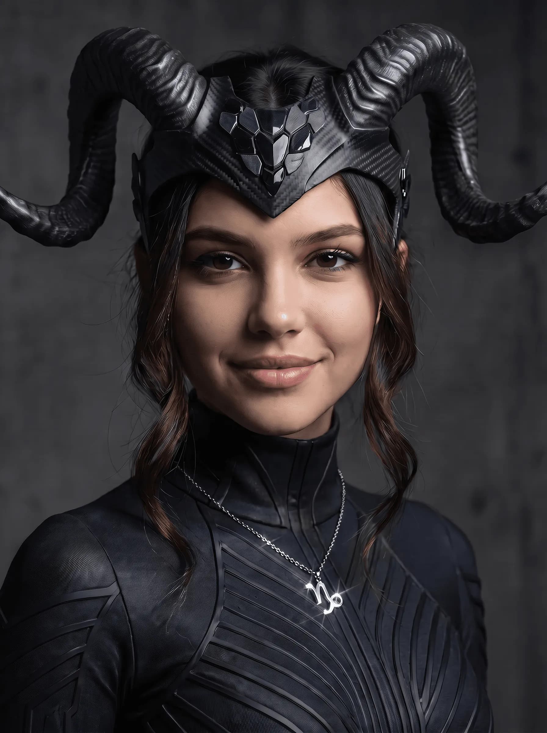 Capricorn Zodiac Portrait