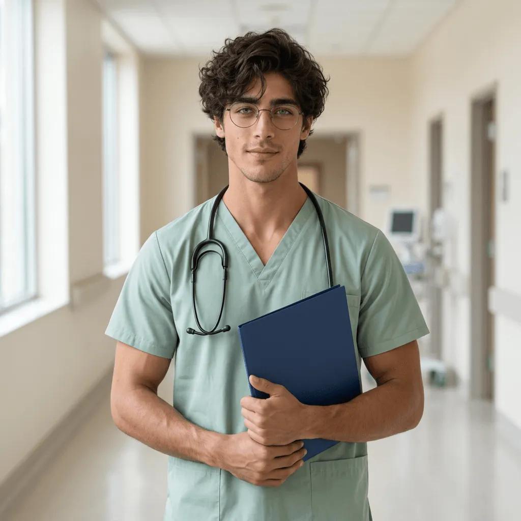 Nurse Studio Portrait